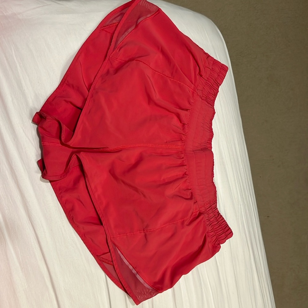 Pink Lululemon shorts